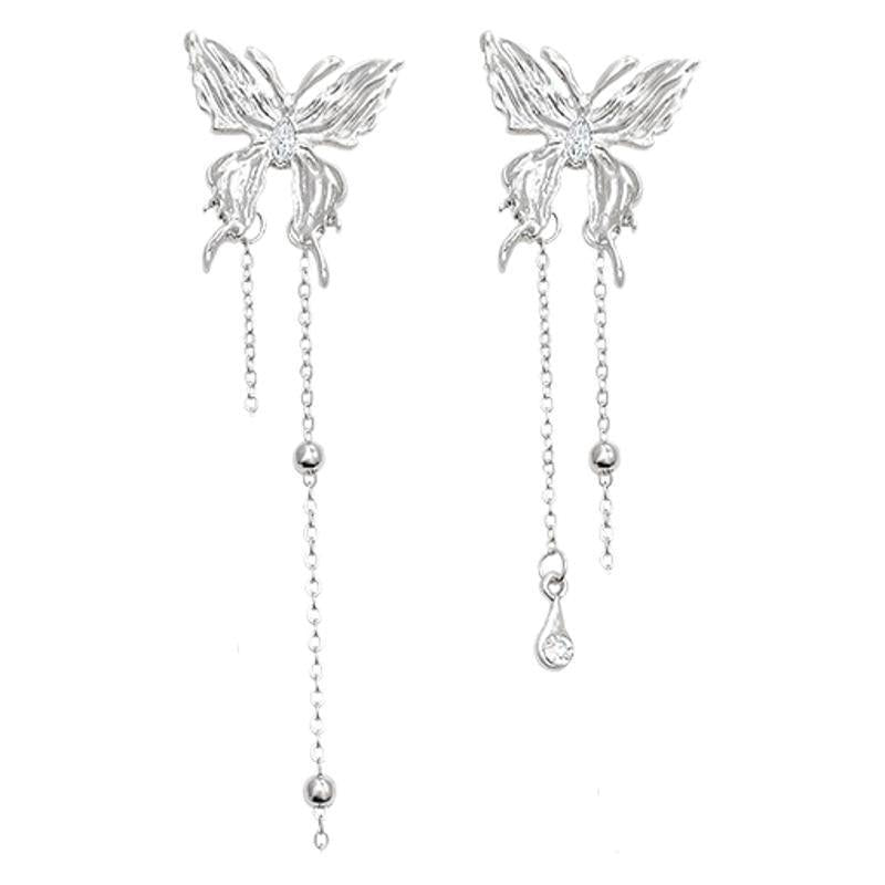 Aurielle Butterfly Tassel Earrings