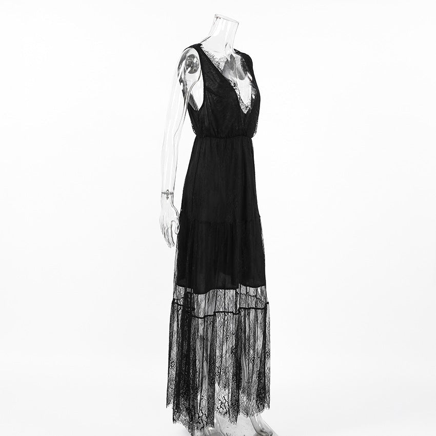 Veyra Lace Elegance Dress-White